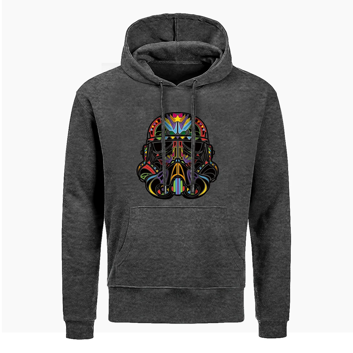 Star Wars Hoodies Sweatshirt Fashion Darth Vader Face Print Hoodie Men Autumn Winter Hip Hop Tops Fleece Harajuku Streetwear