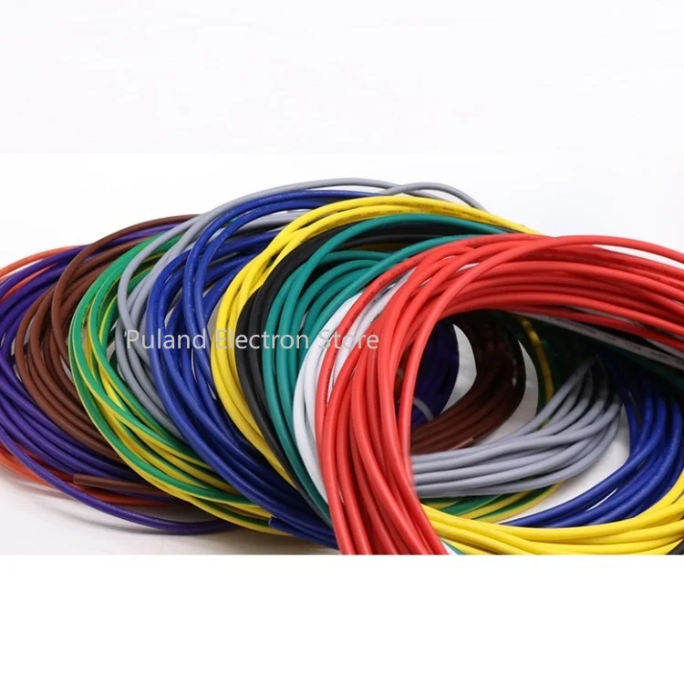 UL1015 ПВХ провод 8AWG OD 6,5 мм изолированный OFC Луженая Медь электрон проводник кабель лампа окружающей среды DIY линии красочные 600 в