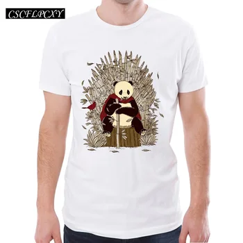 

Game Of Thrones Men T-shirt Pug OF Thrones Printed Funny t shirts Short Sleeve Casual o-neck Hipster Vintage PandaTops