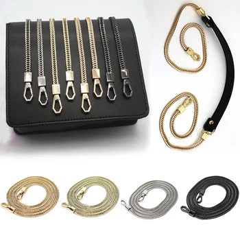 

110cm-120cm Shoulder Crossbody Bag Chain Straps for DIY Handbags Purses Replacement Handle Metal Long Link Chain Accessories