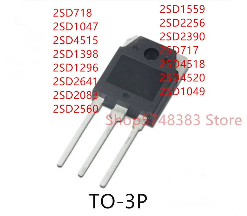 10 шт 2SD718 2SD1047 2SD4515 2SD1398 2SD1296 2SD2641 2SD2083 2SD2560 2SD1559 2SD2256 2SD2390 2SD717 2SD4518 2SD4520 2SD1049|Аксессуары