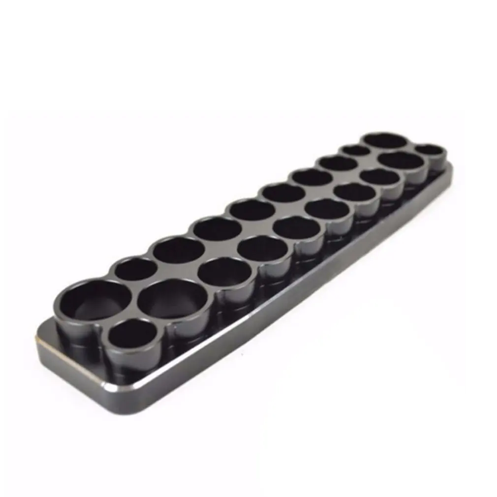 

2019 CA4330 Durable Screwdriver Storage Box 20 Hole Hexagonal Socket Type Tool Rack Screwdriver Stowage Rack