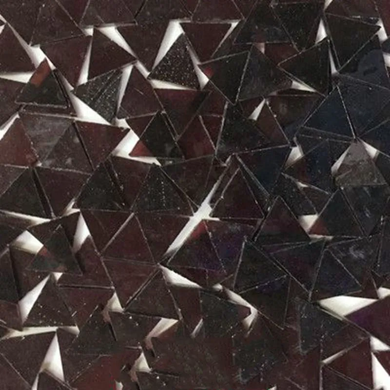 50 г DIY креативная разноцветная мозаичная инкрустация настенная плитка материалы ручной работы стеклянная слюда часть обычный коллаж ремесло ZXY9816 - Цвет: Purple 2