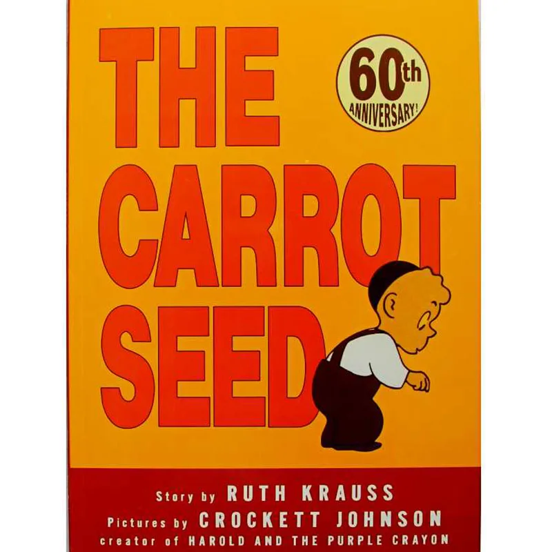 The Carrot Seed By Ruth Krauss Educational English Picture Book