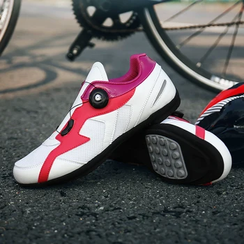 

Exclusive! Tiebao Men Knit Upper Breathable Road Bike Shoes Non-lock Rubber Soles Triathlon MTB Shoes Cycling Shoes Unisex