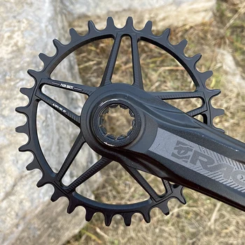 

PASS QUEST RACEFACE crank special positive and negative tooth width narrow tooth sprocket mountain bike sprocket race