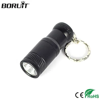 

BORUiT T6 LED Mini Flashlight 380LM 3-Mode Torch CR123A 16340 Lantern for Camping Hunting