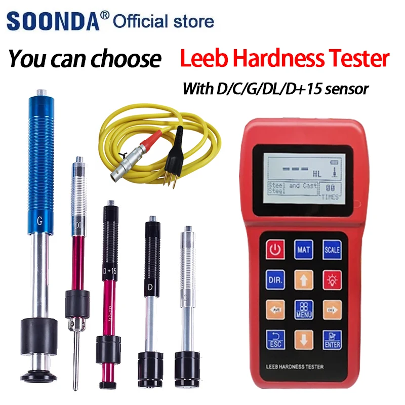 TIME5104 - Dynamic Hardness Tester With Integrated Impact Device DL (formerly TH-174