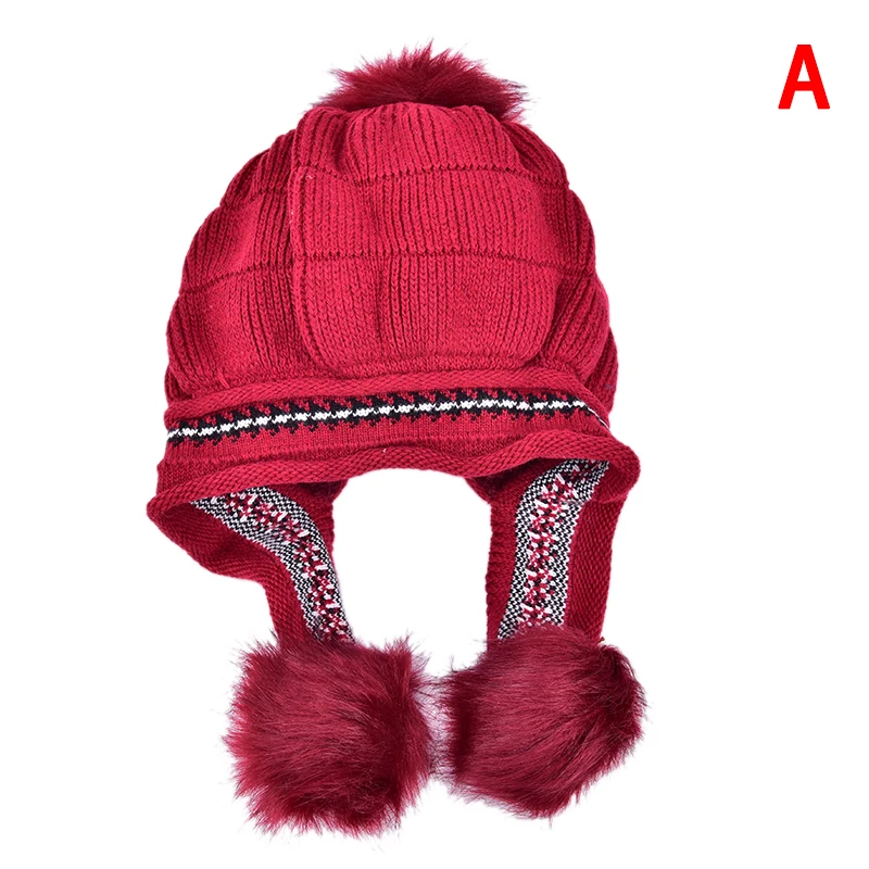 Only hat Зимняя женская шапка; сезон осень-зима; Модная женская шапка; теплые перчатки+ вязаная шапка - Цвет: Only hat