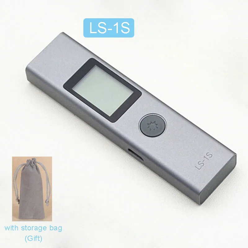 LS-1S (40m) Xiaomi Duka лазерный дальномер 40 м LS-P LS-1S высокая точность измерения дальномерный лазер измеритель расстояния USB флэш-зарядка - Цвет: LS-1S (40m)