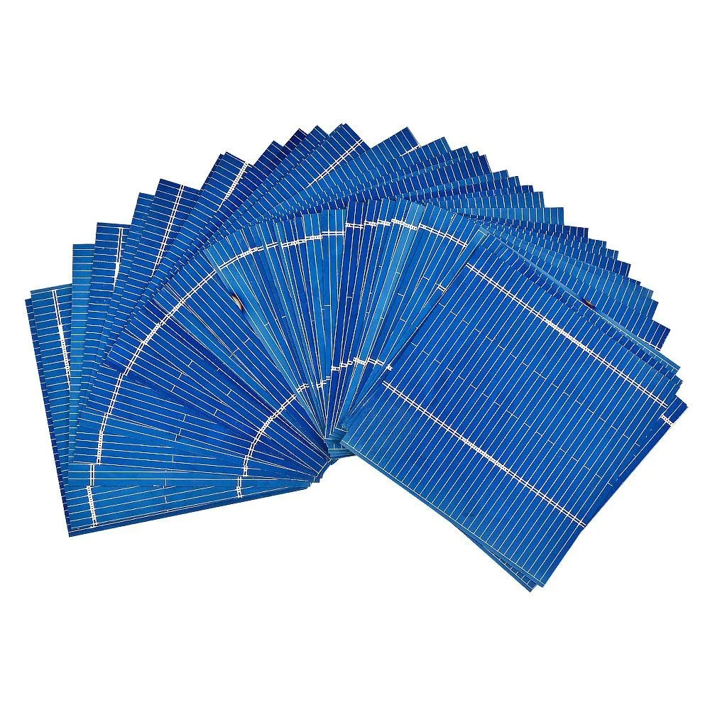 Sunyima-painel Solar Portátil Sistema Solar Faça Você Mesmo para Célula de Bateria Carregadores de Telefone 0.5v 0.46w 52x52 mm 100 Pcs - Image 2