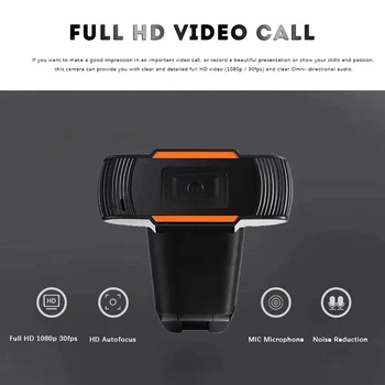 

720P/1080P HD Webcam USB Camera Video Recording Web Camera with Microphone For PC Computer Gaming Meeting Fast autofocus