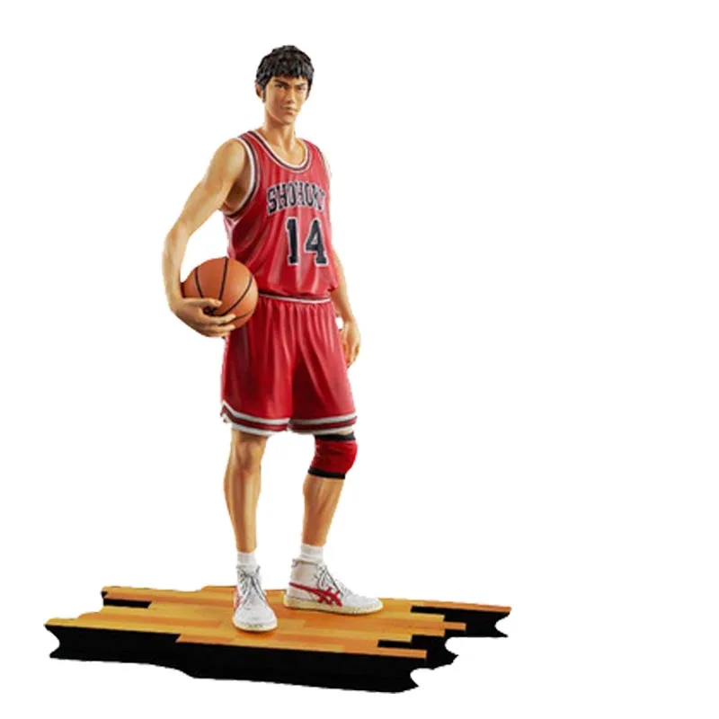Hot 5pcs/set Slam Dunk Action Figure Toys Hanamichi Sakuragi Rukawa Kaede Akagi Takenori Miyagi Ryota Anime Figure Model Toys