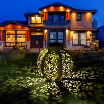 

IP44 Waterproof Retro Hanging Solar Lantern Garden Yard Decorative Lamp Party Supplies Garden decoration