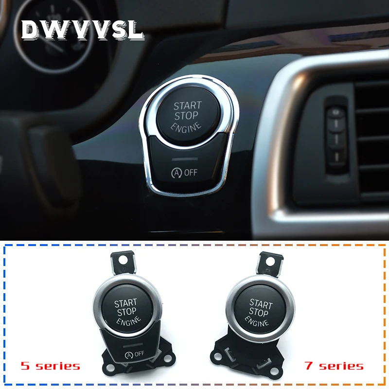 

One-button switch button for automobile start-stop engine is suitable for bmw f10 f11 f30 g30 e90 universal key ignition switch