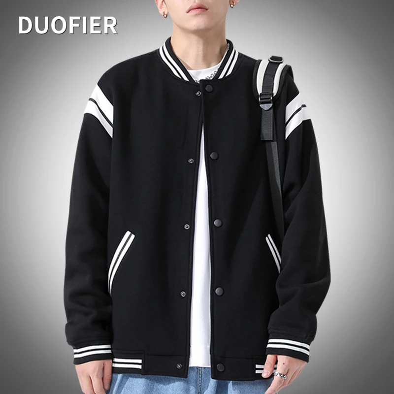 Осенняя Новая повседневная куртка Varsity Мужская Уличная одежда цветное пальто в
