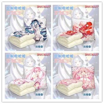 

IVYYE Hatsune Miku Girl Anime Customized Foldable Quilt Summer Decoration Bed Home Throw Pillow Air Condition Blanket Unisex NEW