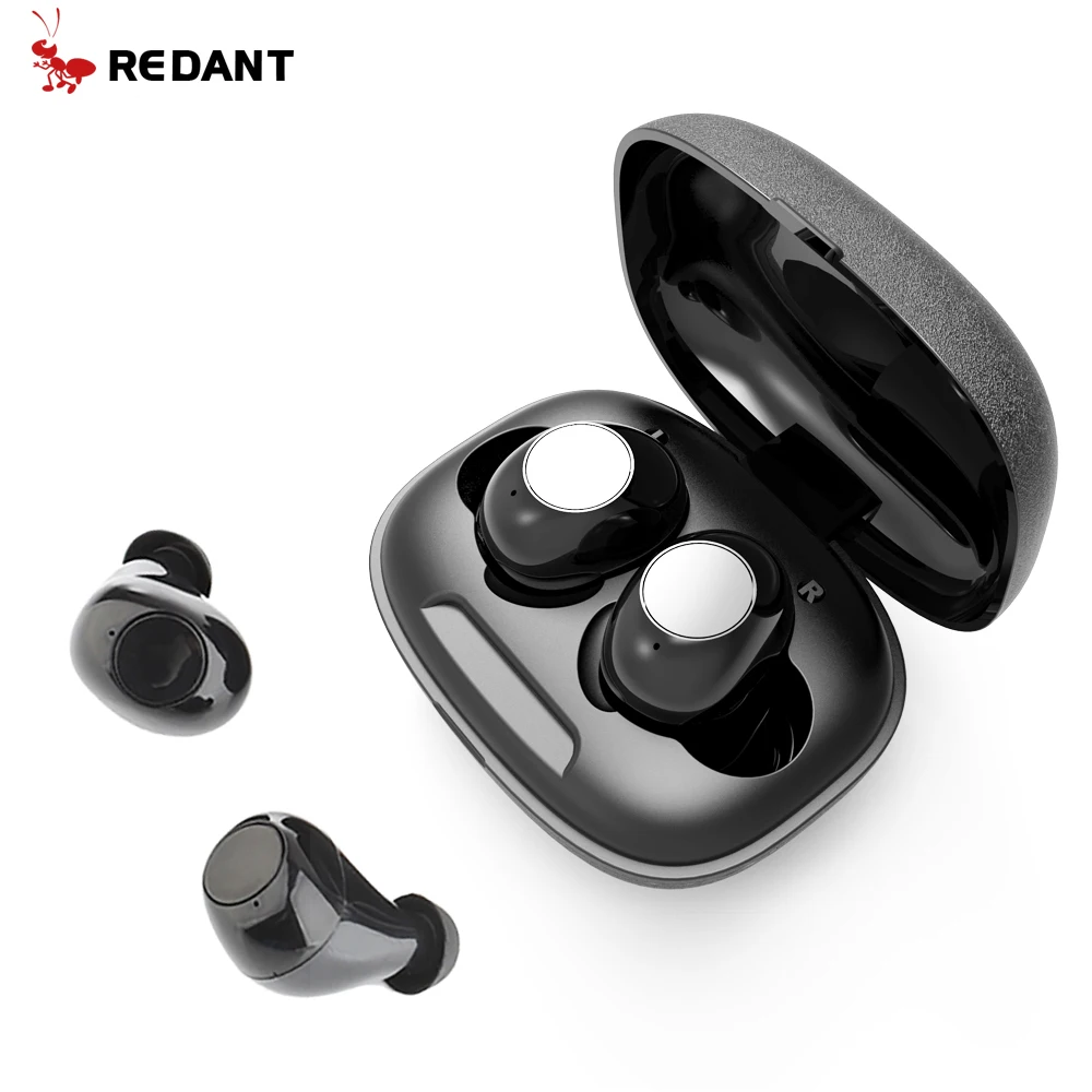 

REDANT A8 TWS Bluetooth earphone true wireless earbuds 8 hours music bluetooth 5.0 wireless earphone Waterproof sport earpiece