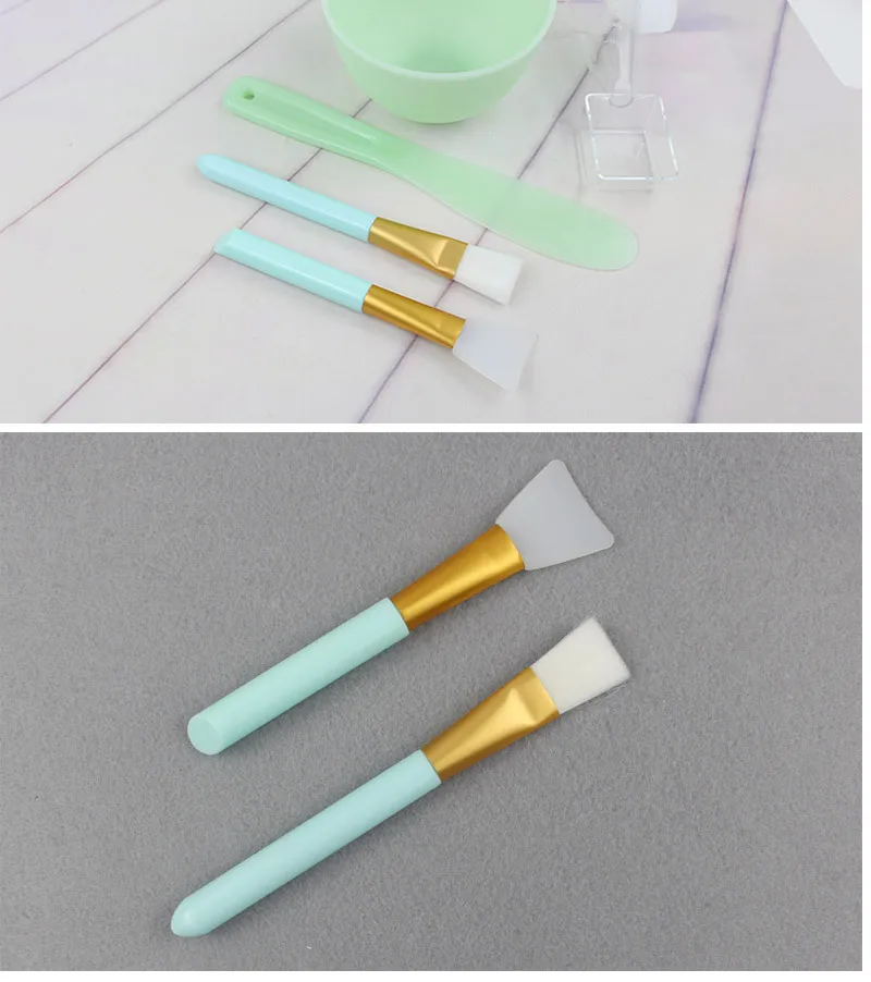 DIY Набор масок для лица, маска для лица, силиконовая чаша, смешивающая трость для питомца, ложка, набор шпателей, косметический набор инструментов для красоты