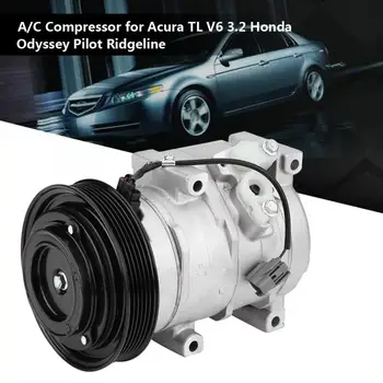 

Air Conditioning A/C Compressor for Acura TL V6 3.2 Honda Odyssey Pilot Ridgeline 38810RCAA01 MDX 3.5L 2003-2006 Acura TL 3.5L
