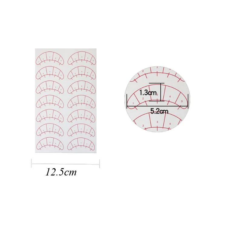 

70pairs/pack Paper Patches 3D Eyelash Under Eye Pads Lash Eyelash Extension Practice Eye Tips Sticker Wraps Makeup Tools