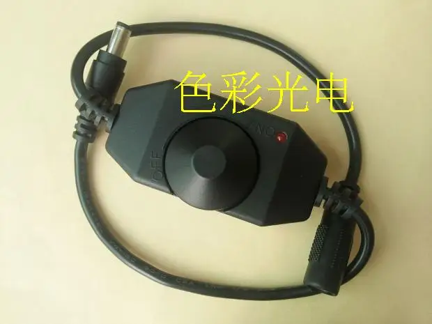 

LED manual knob dimmer 12V24V desk lamp brightness adjustment switch LED panel light with indicator light
