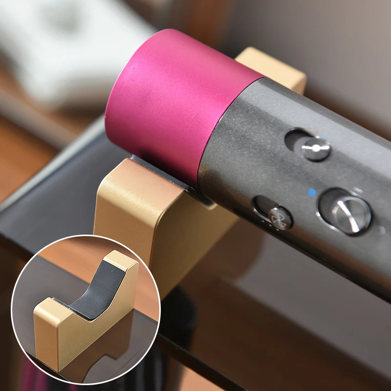 Dyson стойка для вьющихся волос из алюминиевого сплава туалетный столик щипцы для завивки полки для хранения для ванной комнаты Dyson Фен-Держатель подставка Экономия места