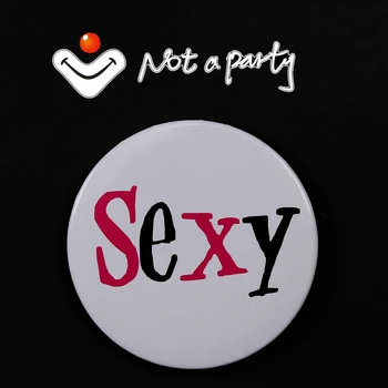 

12PCS OF 5.8cm fun button Wedding birthday event badge sexy design brooch decorative for bachelorette party hens night mariage