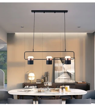 

led bedroom chandelier LED clothing store chandelier hotel front retro lamp