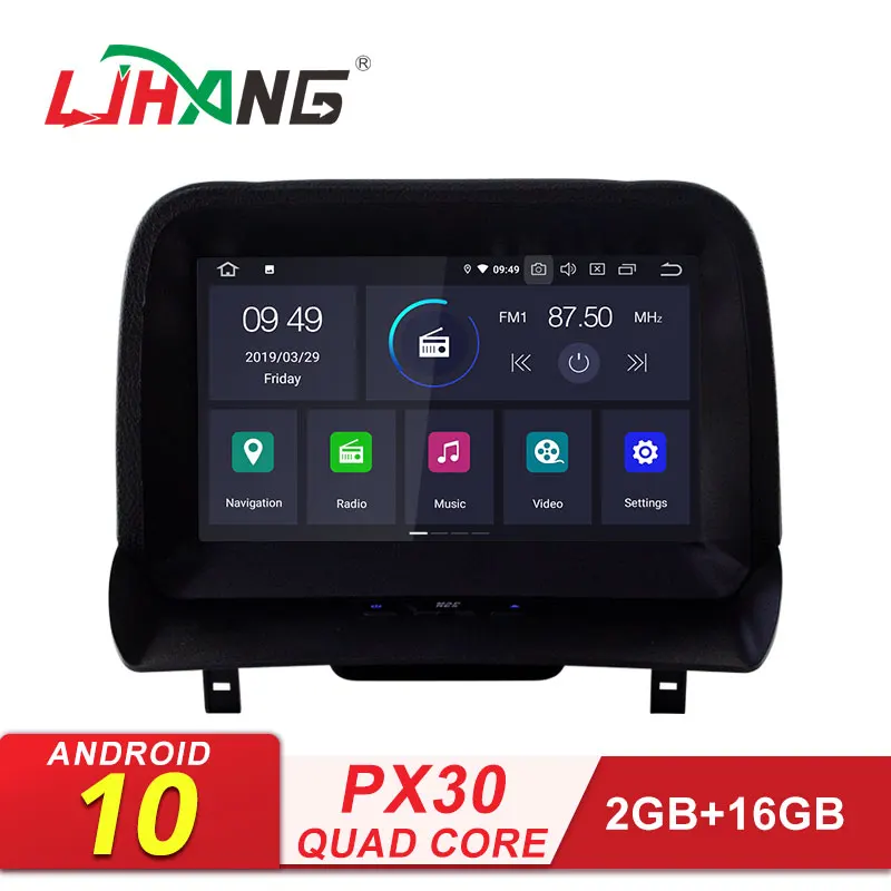 Автомагнитола LJHANG 2 Din Android 10 GPS навигация для FORD Tourneo 2014 2016|Автомобильные