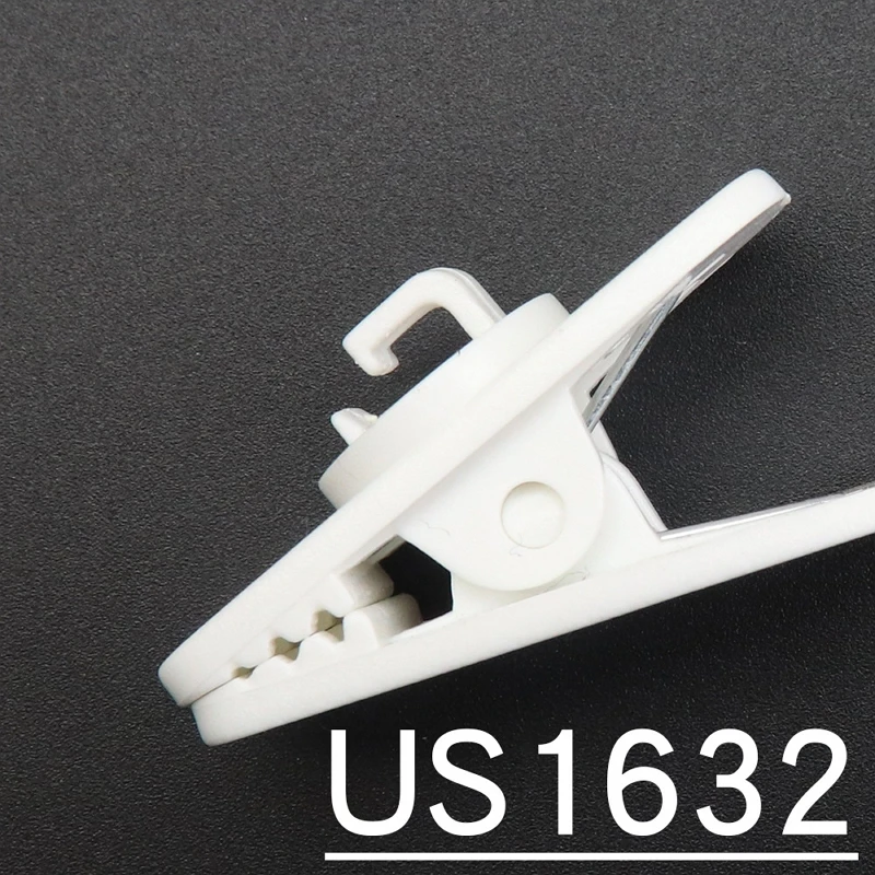 US1632 White 10pcs 10 шт., кабель для наушников, провод, шнур, зажим, зажим для организации, держатель, кабель для гарнитуры, переносной зажим для MP3 телефона, наушников - Цвет: US1632 White 10pcs