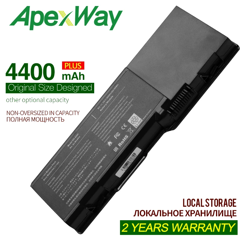 ApexWay Аккумулятор для ноутбука for Dell Inspiron 1501 6400 E1505 131L 1000 GD761 HK421 JN149 KD476 PD942 PD945 PD946 PR00 |