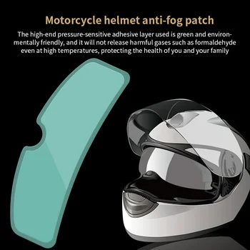 

Helmet Clear Anti-Fog Patch Film Motorcycle Helmet Lens Fog Resistant Films for K3 K4 AX8 LS2 HJC MT Helmets
