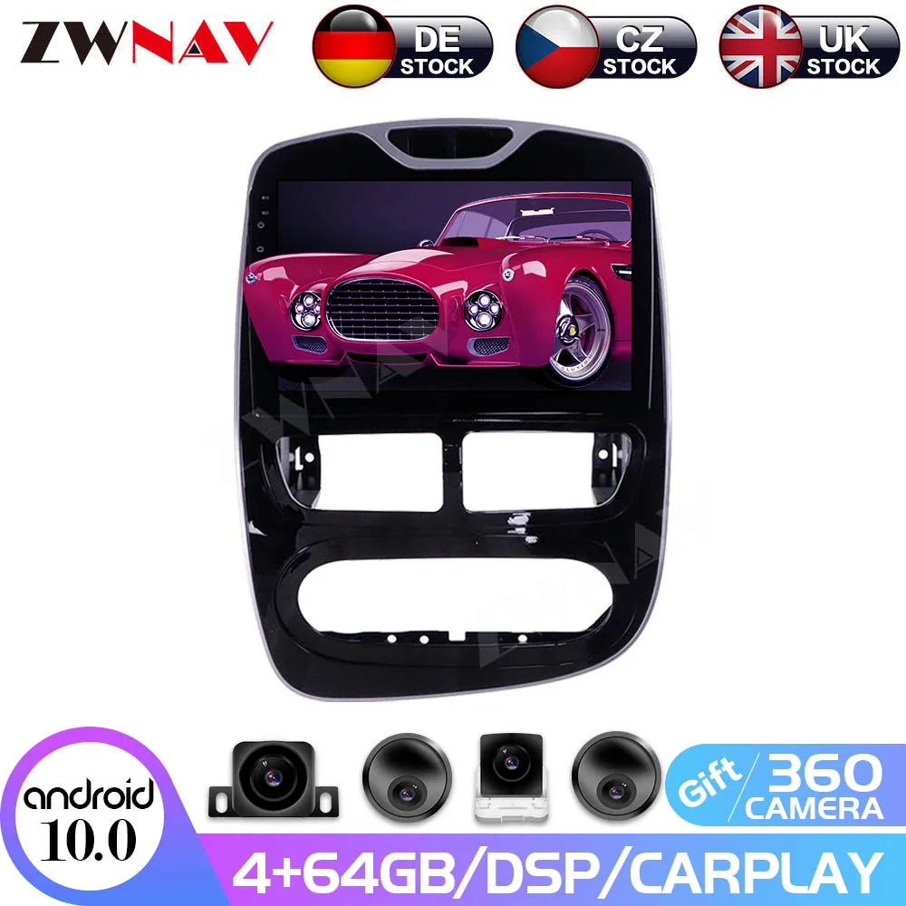 Autoradio GPS Renault Clio 4 ecran king size Alkadyn Android 10