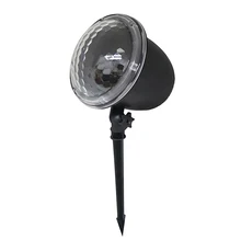 Светодиодный проектор лампа с узором красочные многоузорные линзы Открытый прожектор праздничное украшение для сада вечерние Хэллоуин