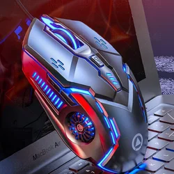 Águia de prata máquinas jogos mouse cabo computador desktop portátil universal mudo mouse