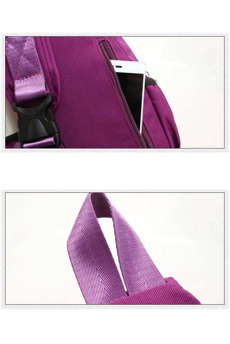 Crossbody Bags for Women Casual Nylon Chest Pack Korean Style Multifunctional Back Pack Travel Shoulder Bags Women's Handbags