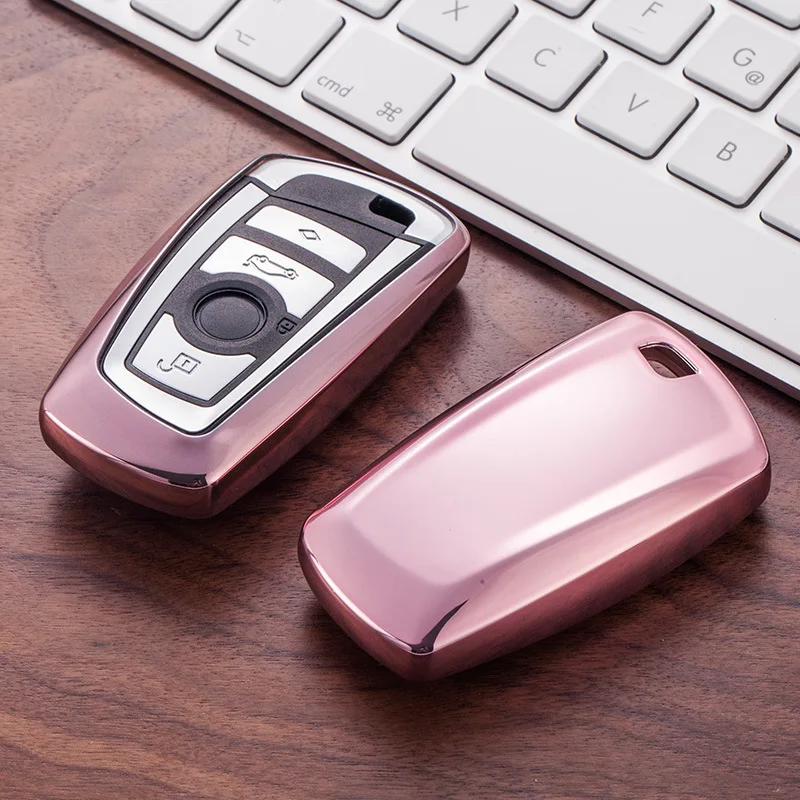 Новый TPU чехол для автомобиля держатель ключа кошельки кожи Набор BMW e30 e36 e90 e60 e84 e53