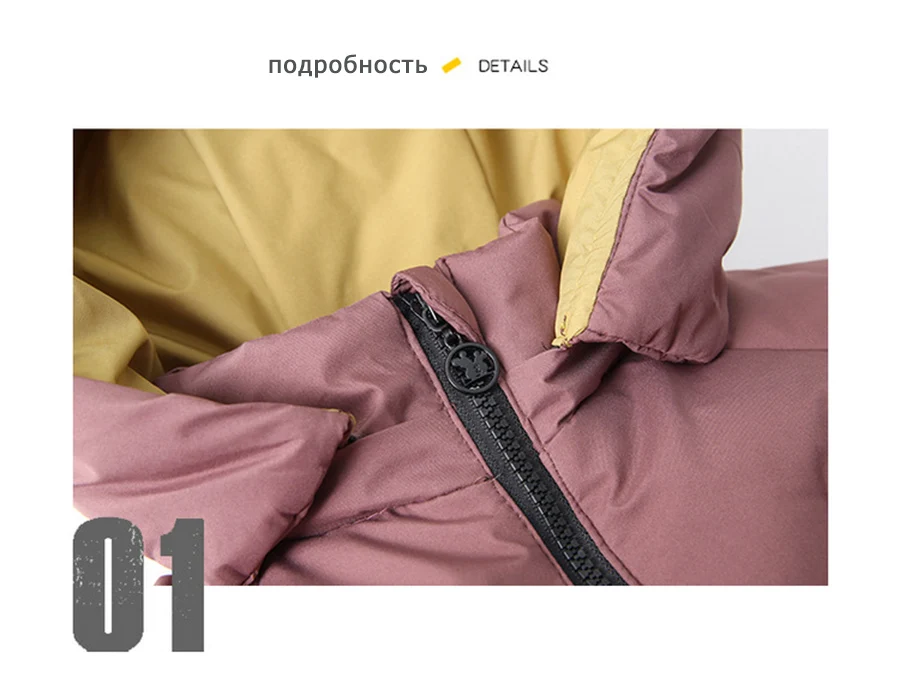 Детский пуховик маленькая зимняя куртка детская одежда осеннее Модное детское пальто с рисунком лисы теплая детская зимняя верхняя одежда