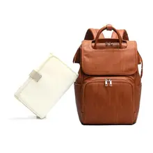 Большой емкости Сумки для подгузников из искусственной кожи Мумия материнства подгузник дорожный рюкзак Многофункциональный Органайзер