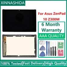 ASULACDSCREEN for ASUS Mobile Electronics Écran LCD et Digitizer Full Assembly for ASUS ZenPad 10 Z301MFL LTE Edition//Z301MF WiFi Edition 1920 x 1080 Pixel Couleur : Black