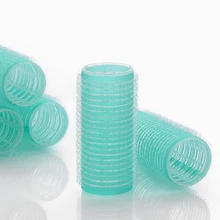 6pcs Self Grip Hair Rollers Cling Any Size Home Salon DIY Hair Styling Tools Hairdressing Hair Curlers Roller