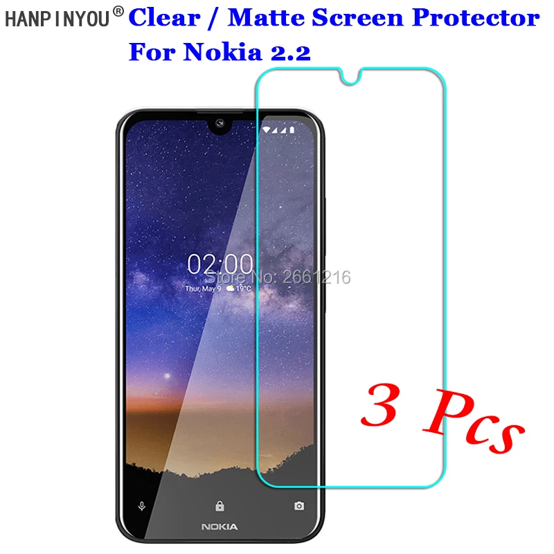 3 шт./лот для Nokia 2 5 71 &quot Новая прозрачная/Антибликовая матовая защитная пленка HD