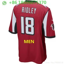 A+++ Качественная мужская футболка для взрослых Calvin 18 Ridley Atlanta