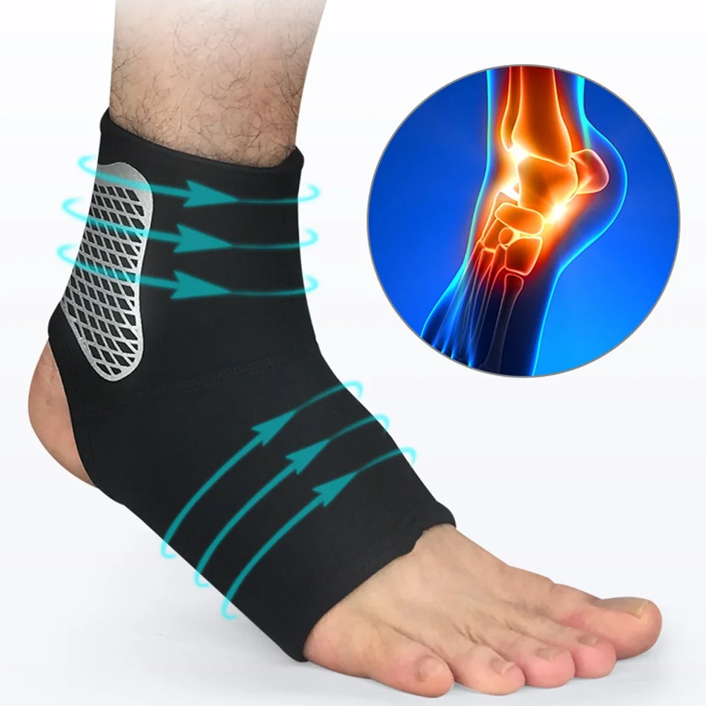 

Soft Ankle Support Gym Running Protection Foot Elastic Ankle Brace Guard Sport Fitness Support Design for Injury Recovery D40
