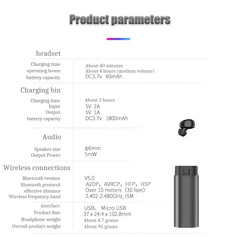 Мини стелс 5,0 Bluetooth гарнитура беспроводные наушники bluetooth наушники с шумоподавлением Беспроводные наушники