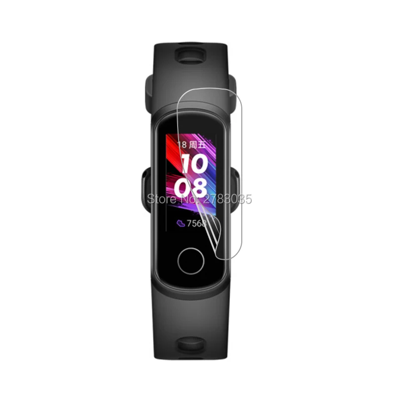 Для huawei Honor Band 5i браслет умный браслет ультра тонкая пленка из мягкого ТПУ Защитная пленка для экрана(не закаленное стекло