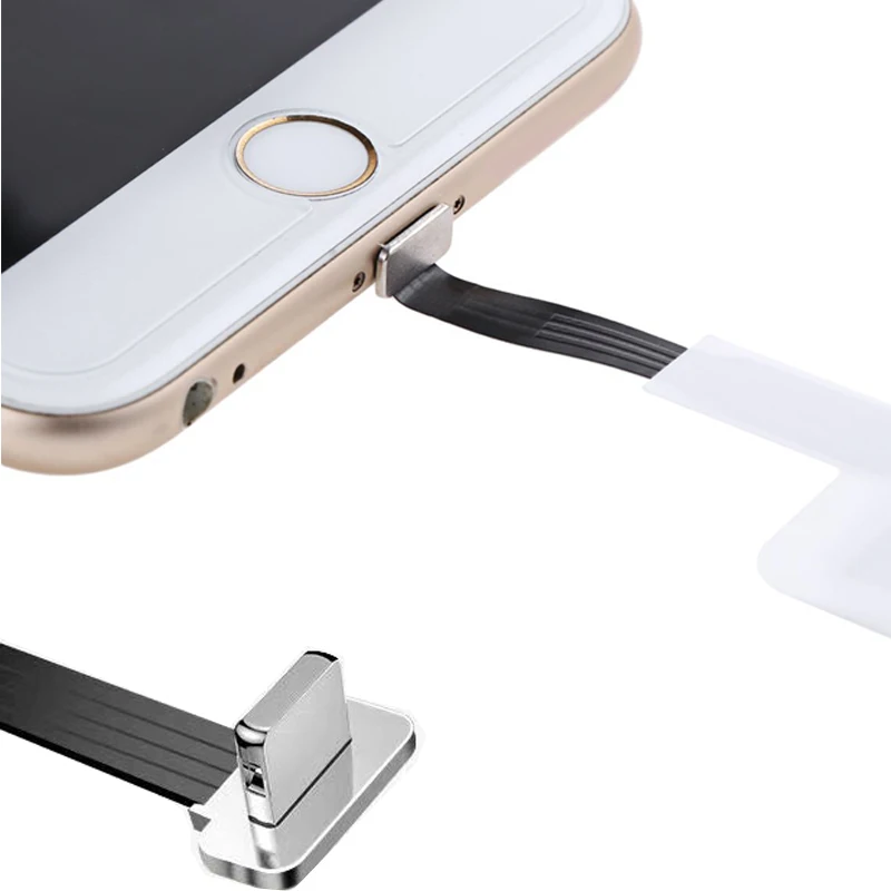 Беспроводное зарядное устройство приемник катушка Pad для iPhone 5 5S 6 6S Plus 7 7Plus SE Qi
