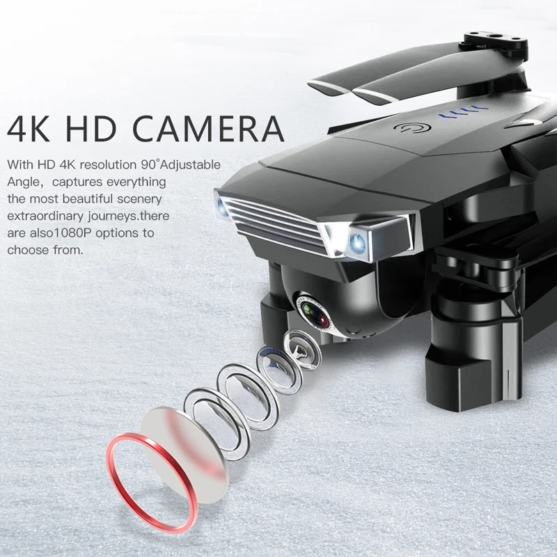SG901 Drone Camera 4K HD Helicopter Altitude Hold WiFi FPV Optical Flow Positioning Dual Camera Sel