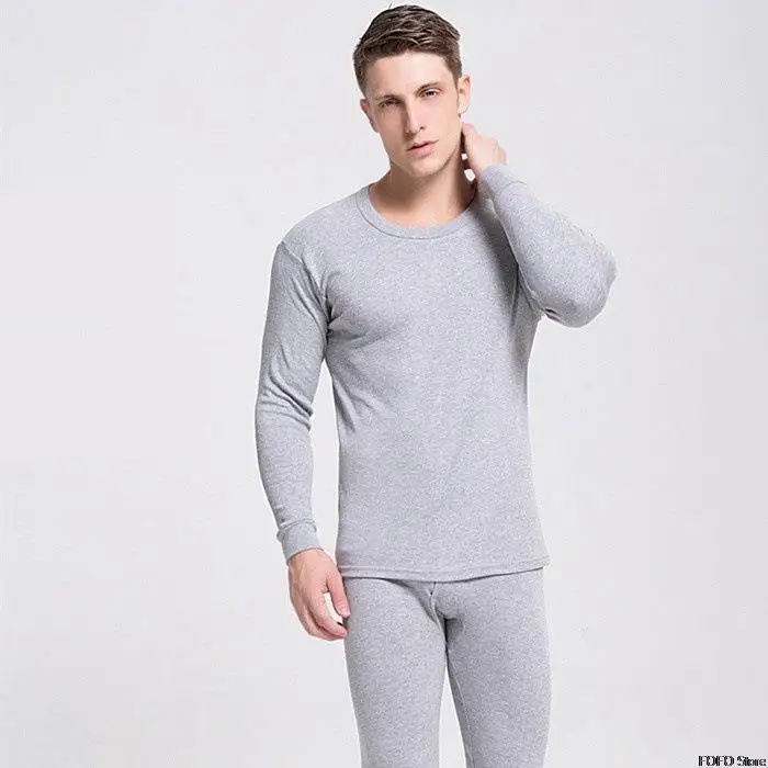 long johns for men Winter Thermal Underwear Men Warm First Layer Man Undrewear Set Fleece  Compression Quick Drying Second Skin Long Johns long johns tesco Long Johns